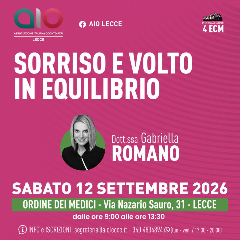 SORRISO E VOLTO IN EQUILIBRIO